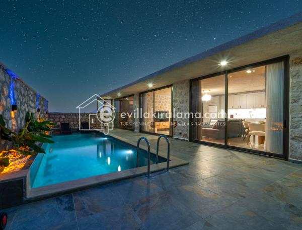 Villa Kurtoğlu 2 | Özel Havuzlu Muhafazakar Balayı Villası Evilla Kiralama